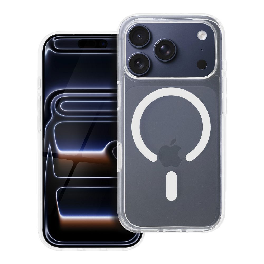 Clear Elite Mag Ümbris antiyellowing compatible with Camera Control button and MagSafe jaoks IPHONE 17 PRO läbipaistev