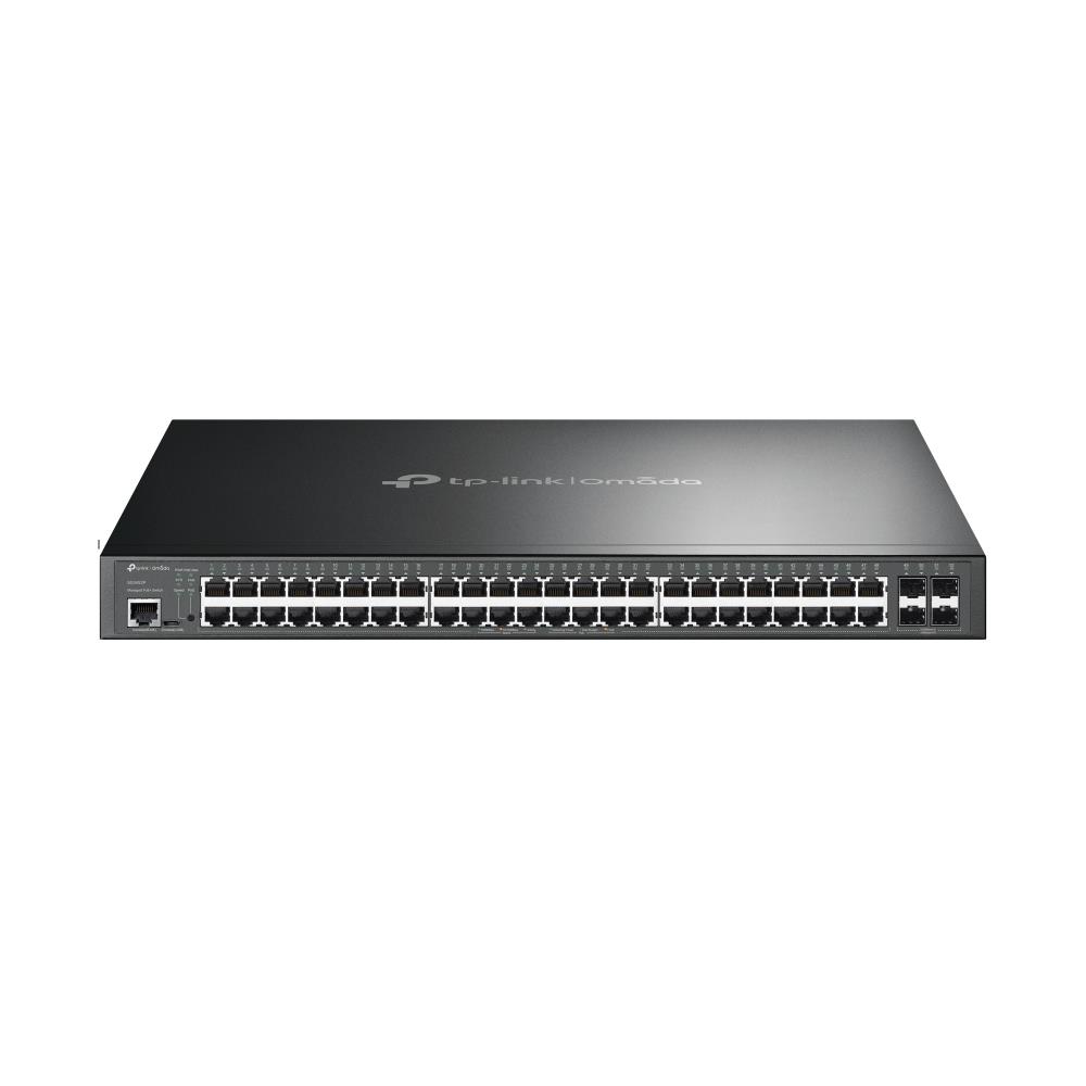 Kommutaator TP-LINK Omada TL-SG3452P L2+ 48x10/100/1000Base-T 4xSFP PoE+ 48 porti 384W