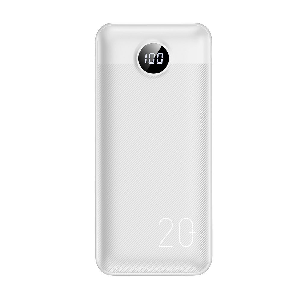 VEGER powerbank 20000 mAh PD QC3.0 2A20W L20S (VP2039PD / W2039PD) valge