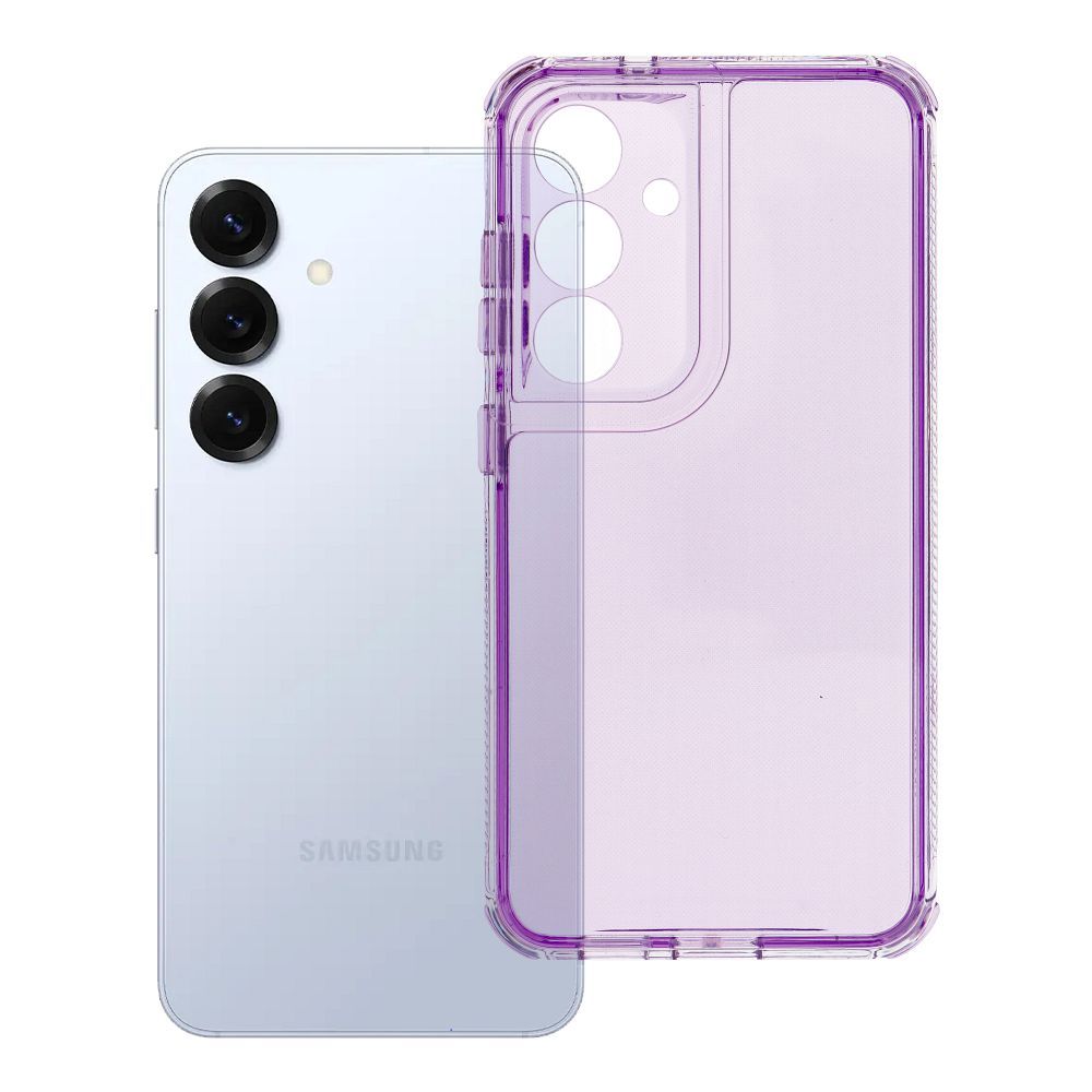 MATRIX CLEAR Ümbris jaoks SAMSUNG S25 helelilla