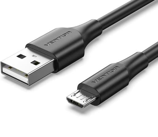 Vention USB2.0 – Micro-B kaabel 0.25m must CTIBC