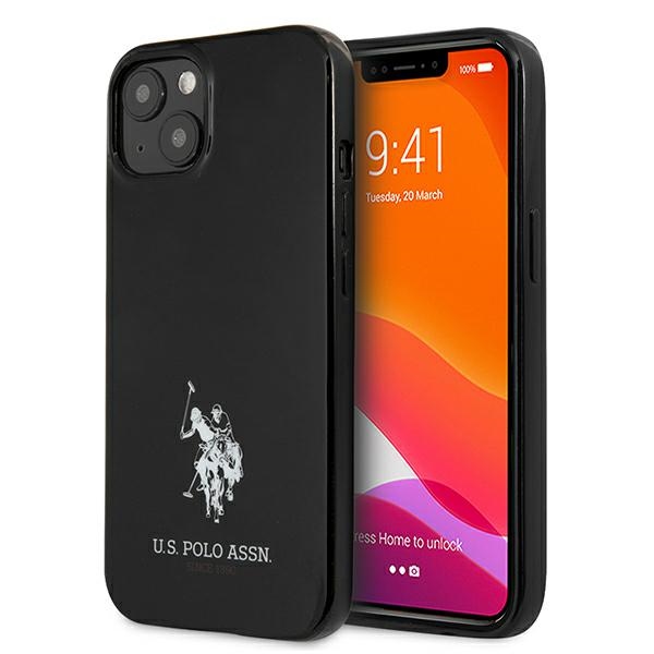 US Polo USHCP13SUMHK iPhone 13 mini 5.4" must/must kõvakott Horses Logo