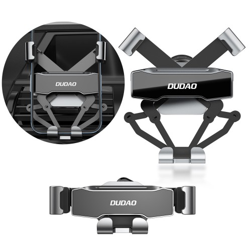 Autohoidik Dudao F11Pro must (mitte magnetiline / ventilatsiooniava)