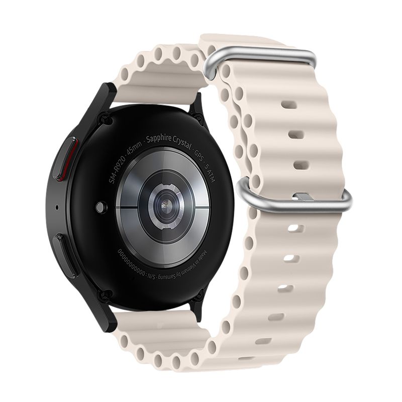 Strap to Samsung Galaxy Watch Forcell Forcell F-Design FS01 Silikoon holes 20 mm stellar