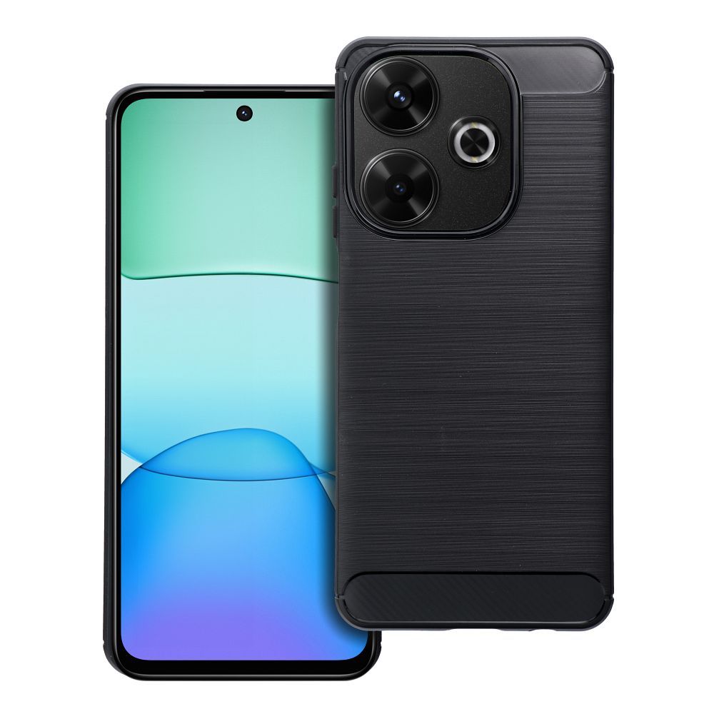 Ümbris jaoks Xiaomi Redmi 13X Carbon must