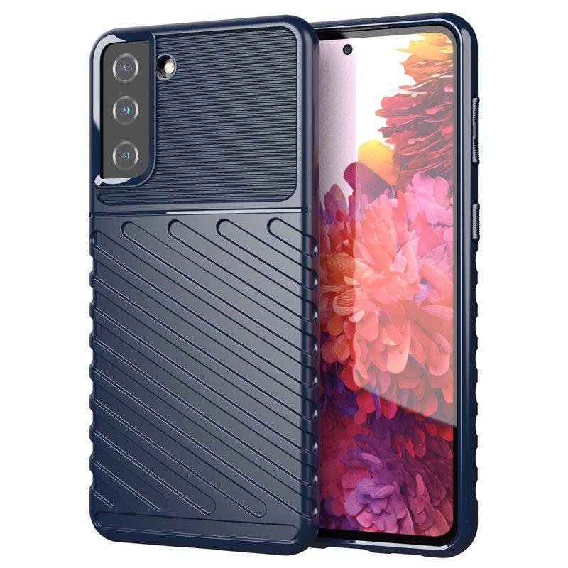Thunder Case paindlik soomustatud kate Samsung Galaxy S22 + (S22 Plus) sinine