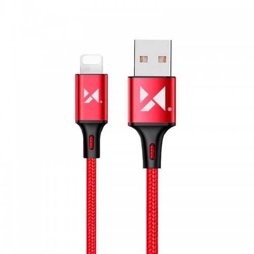 USB Cable Wozinsky "WUC-L2R" Red "Lightning" 200cm