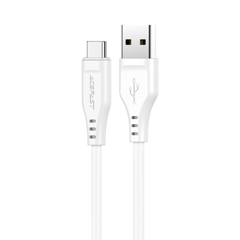 USB kaabel Acefast C3-04 USB-A to USB-C 1.2m valge