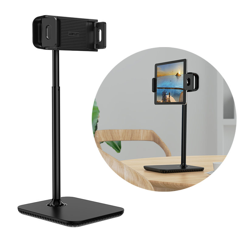Acefast telescopic phone and tablet hoidja (135-230mm wide) jaoks the desk 360 ° must (E4 must)