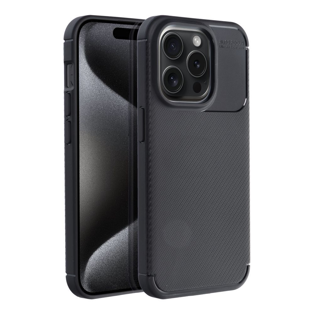 Ümbris jaoks iPhone 15 PRO Carbon Premium must