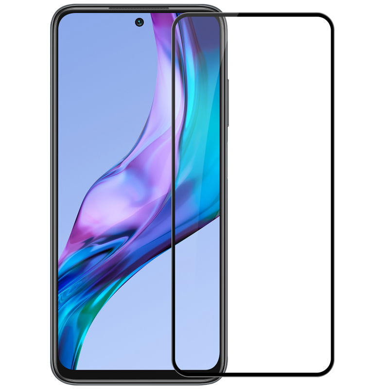 Nillkin CP+PRO ультратонкое закалённое стекло на весь экран с рамкой 0.2 мм 9H Xiaomi Redmi 10 чёрный