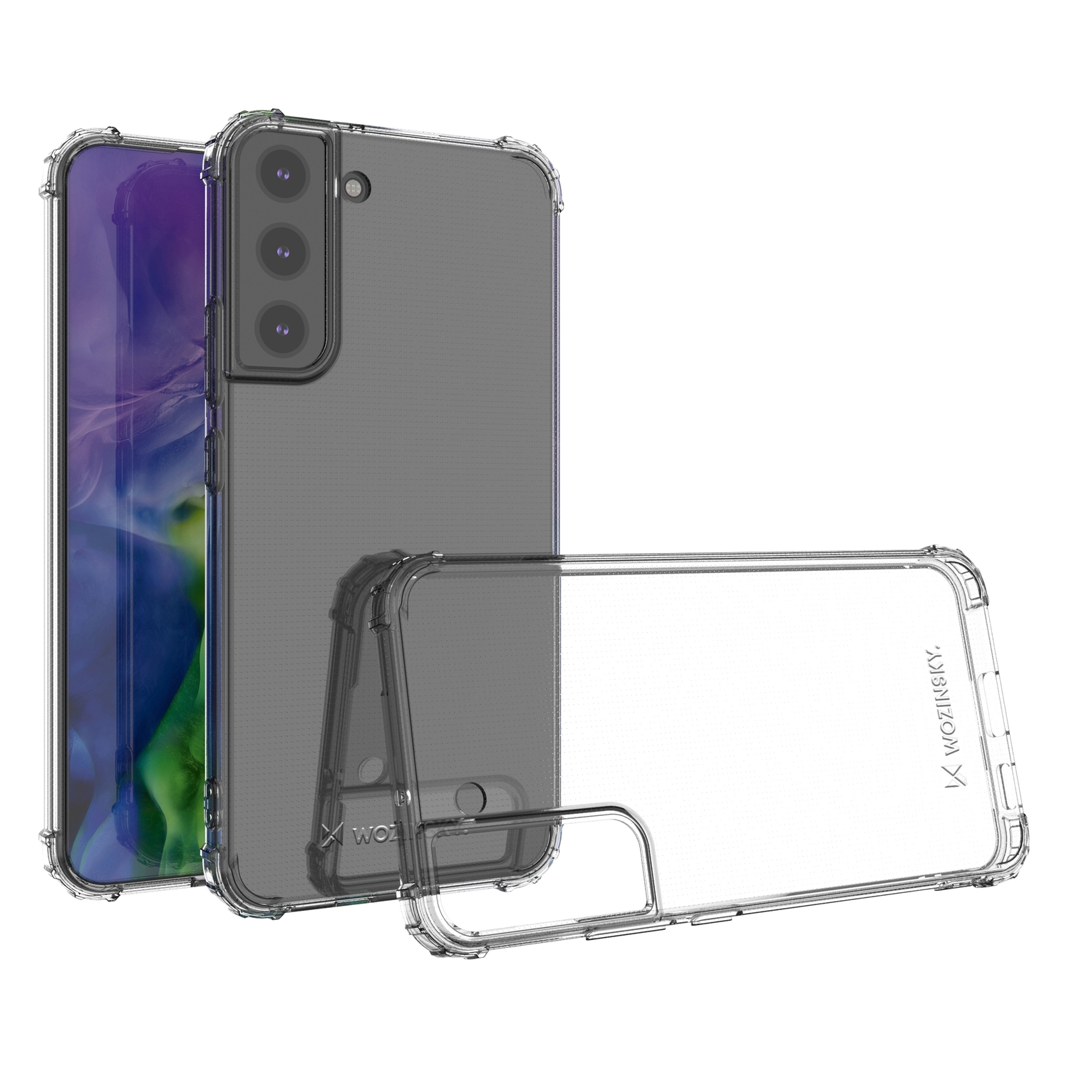 Wozinsky Anti Shock soomustatud ümbris Samsung Galaxy S22 + (S22 Plus) läbipaistev