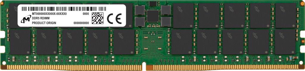 Serveri mälumoodul MICRON DDR5 128GB RDIMM 5600 MHz CL 46 1.1 V