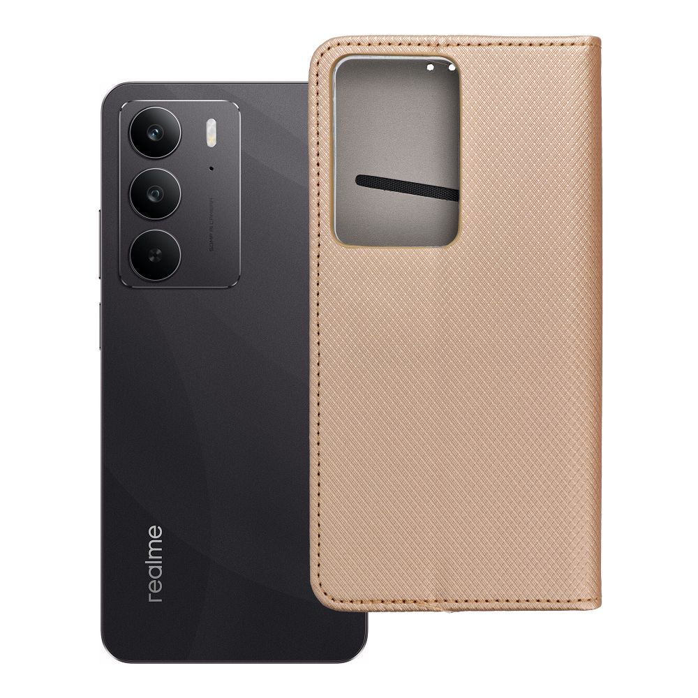 SMART Ümbris Kaaned jaoks REALME C75 kuldne