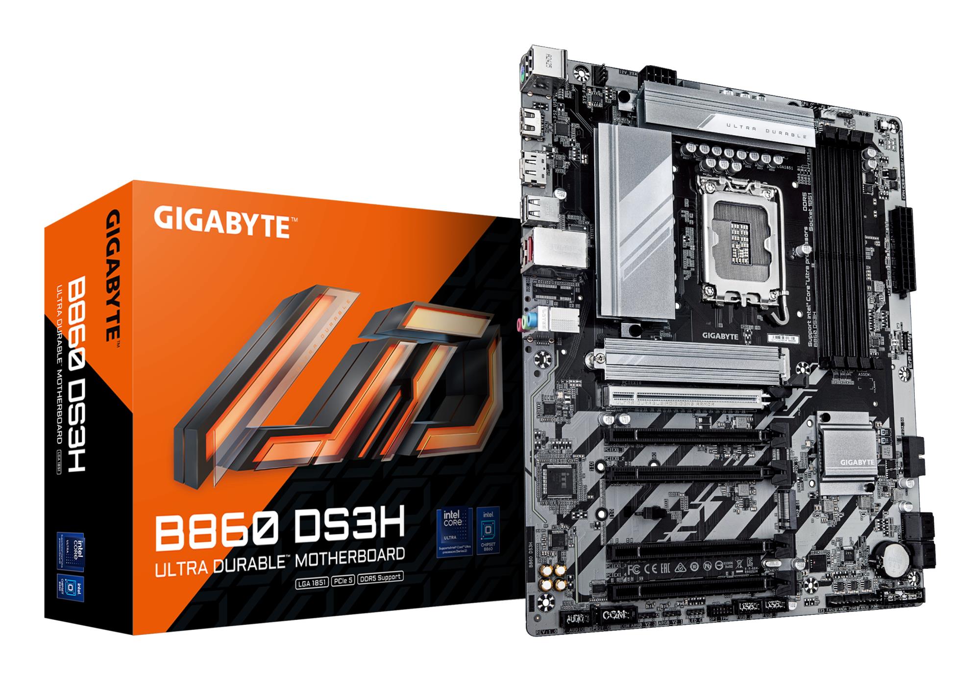 GIGABYTE B860 DS3H LGA1851 emaplaat 4xDDR5