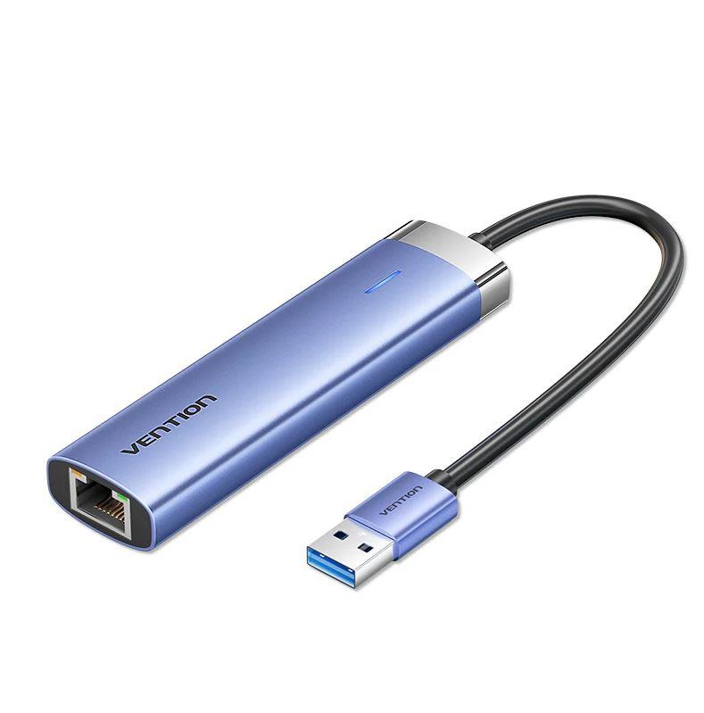 Vention 5-in-1 USB 3.0 jaotur, 0.15m