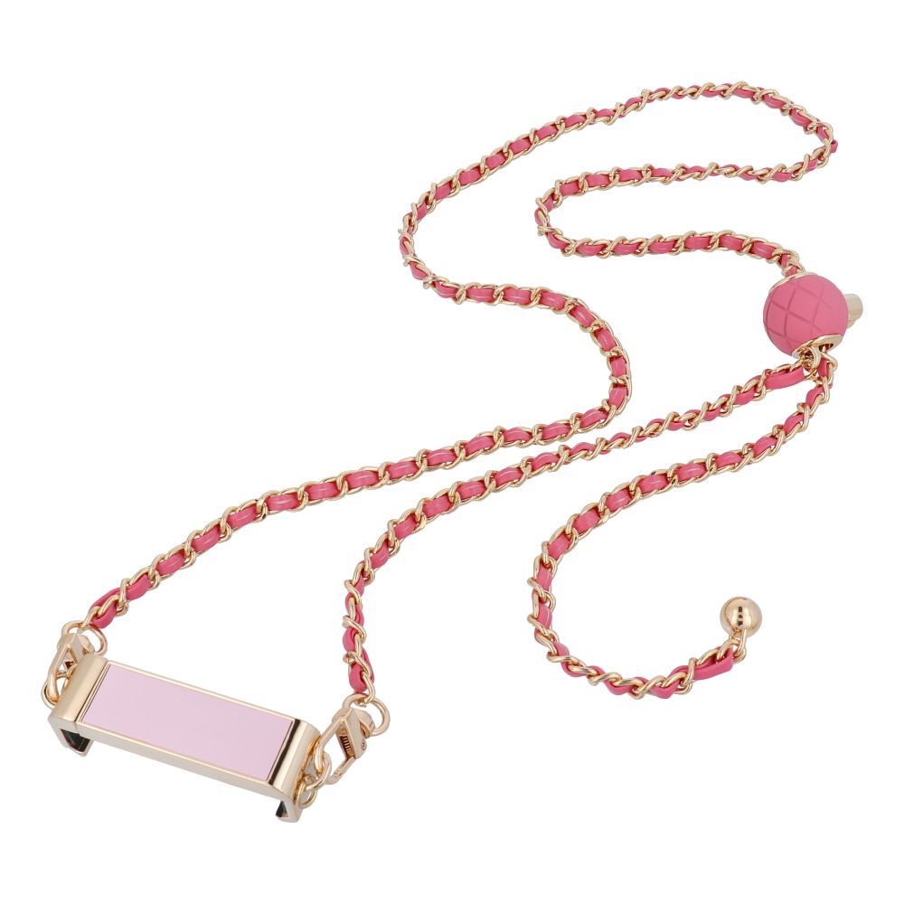 Chain / Rope with Hoidja GLAMOUR fit all models 80mm max width roosa