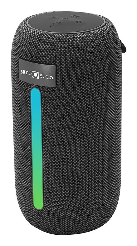 Portable Speaker|GEMBIRD|Must|Portable/Juhtmevaba|Bluetooth|SPK-BT-LED-07