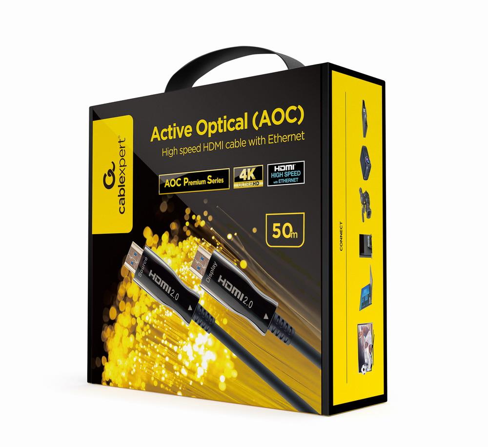 Kaabel HDMI-HDMI 50M AOC/CCBP-HDMI-AOC-50M-02 GEMBIRD