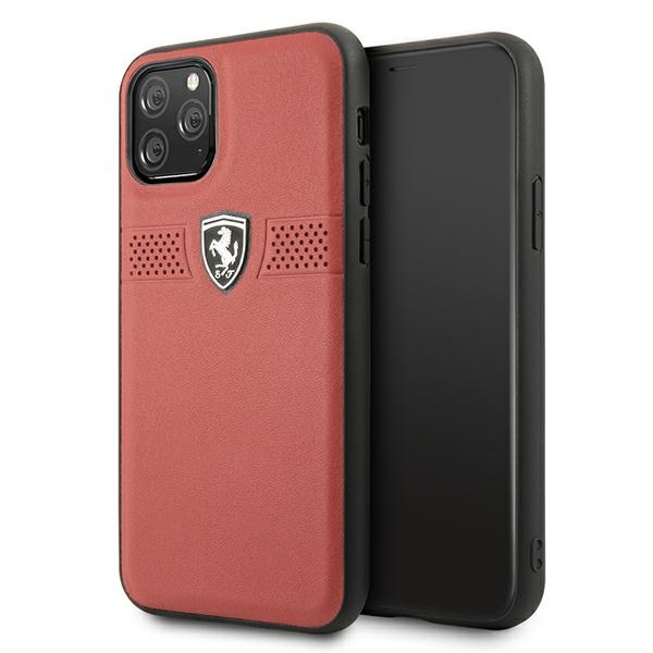 Ferrari FEOBAHCN58RE iPhone 11 Pro 5.8" punane/punane kõvakott Off Track Leather