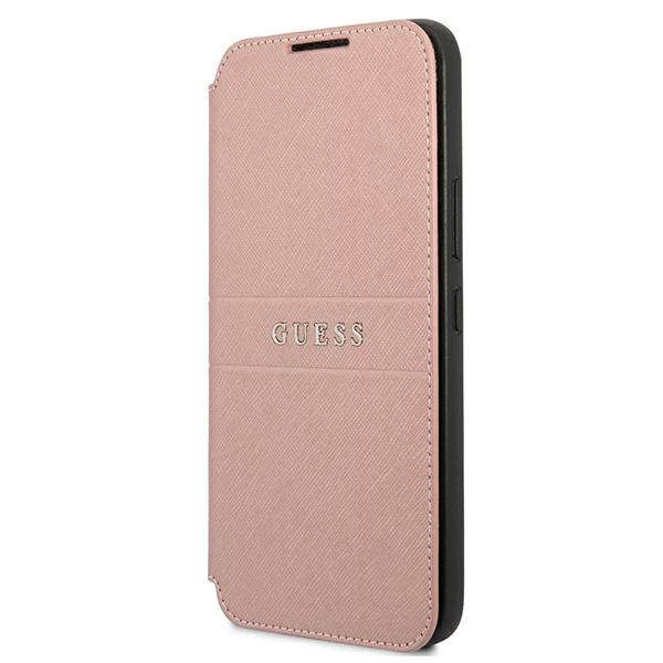 Guess GUBKS22MPSASBPI S22+ S906 roosa/roosa raamat Saffiano triibud