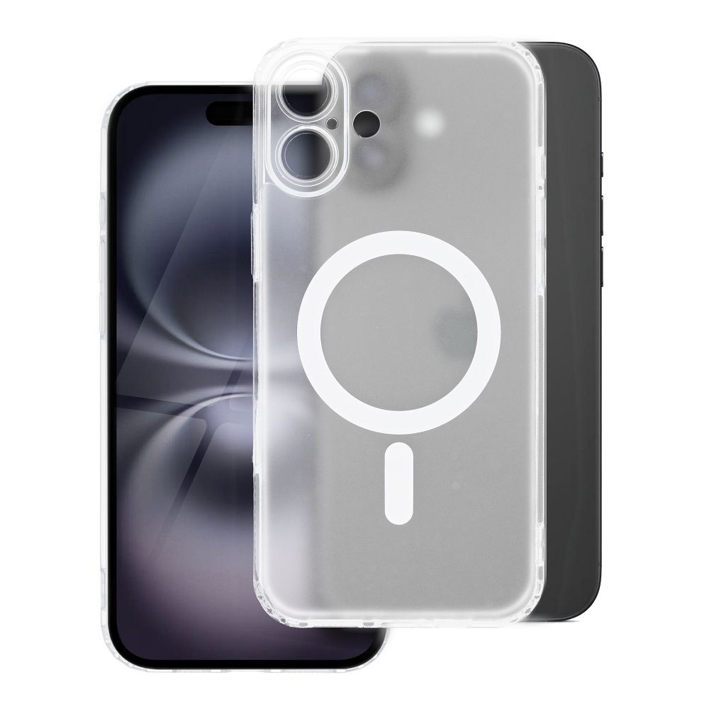 FROST MAG COVER Ümbris with camera protection compatible with MagSafe jaoks IPHONE 11 Pro frozen läbipaistev