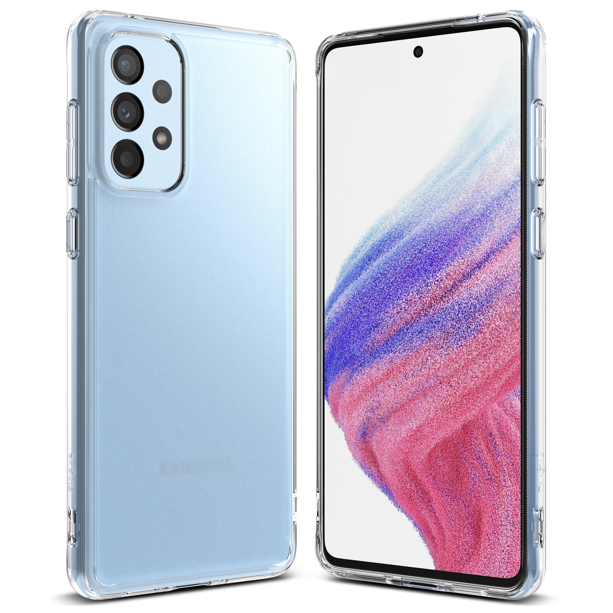 Ringke Fusion Matte tpu чехол с полупрозрачной гелевой рамкой Samsung Galaxy A73