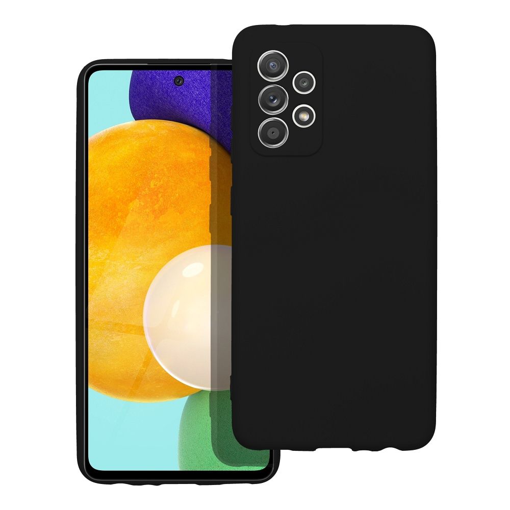 Чехол для Samsung A52 5G / A52 LTE (4G) / A52S Silicone чёрный