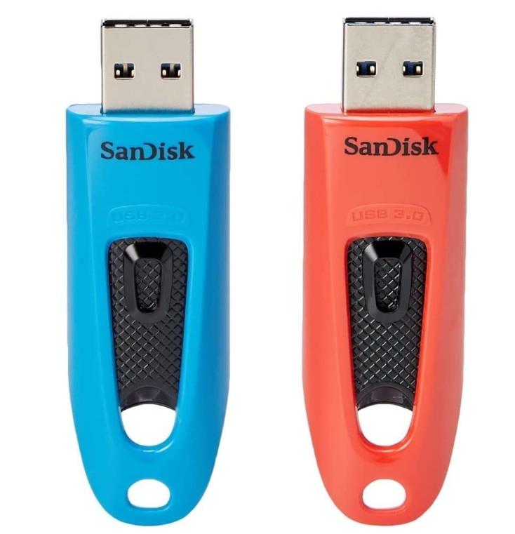 SanDisk USB 3 mälupulk 64GB 2 tk SDCZ48-064G-G46BR2
