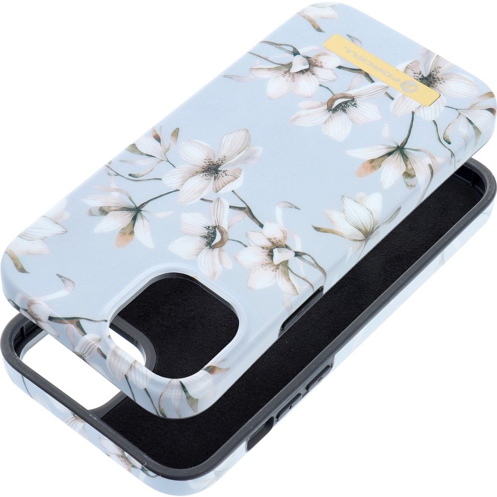 Ümbris jaoks iPhone 15 PLUS Forcell F-Protect compatible with MagSafe spring flowers