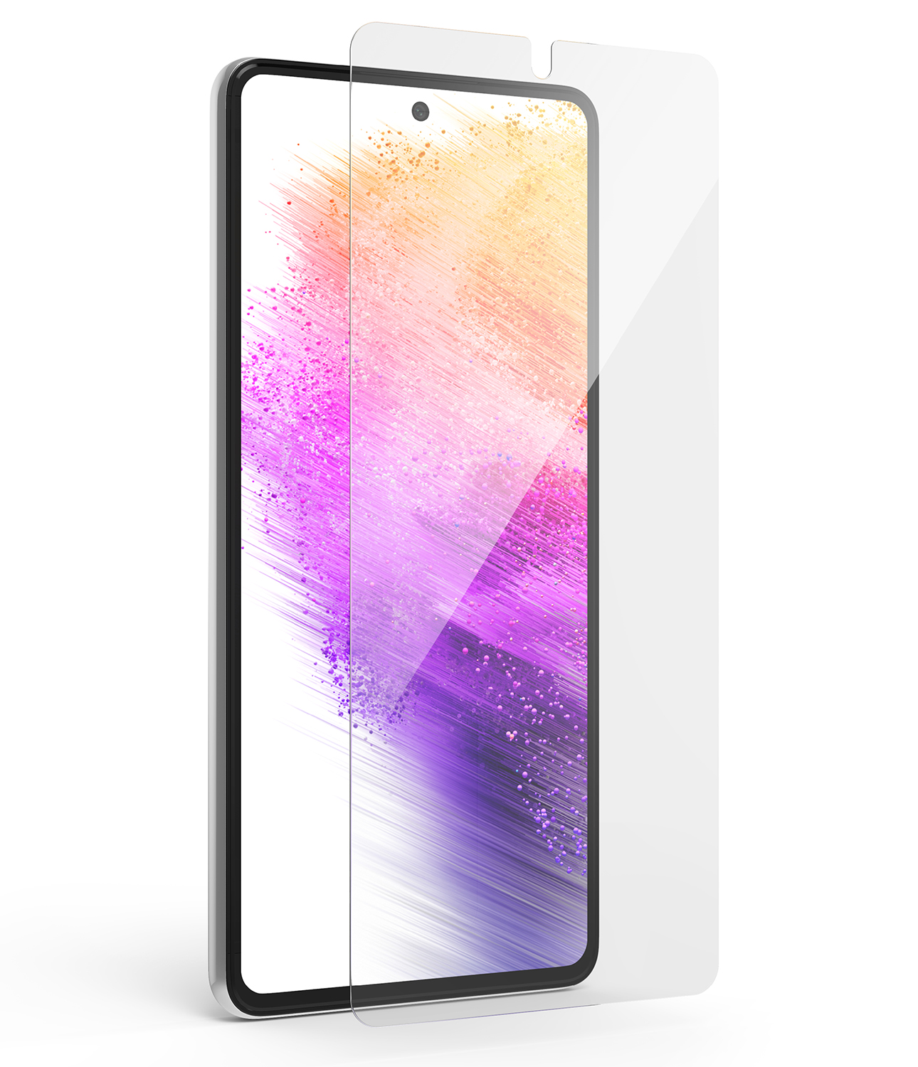 Ringke Invisible Defender ID Glass 2.5D 0.33mm kaitsekile Samsung Galaxy A73 5G ekraanile