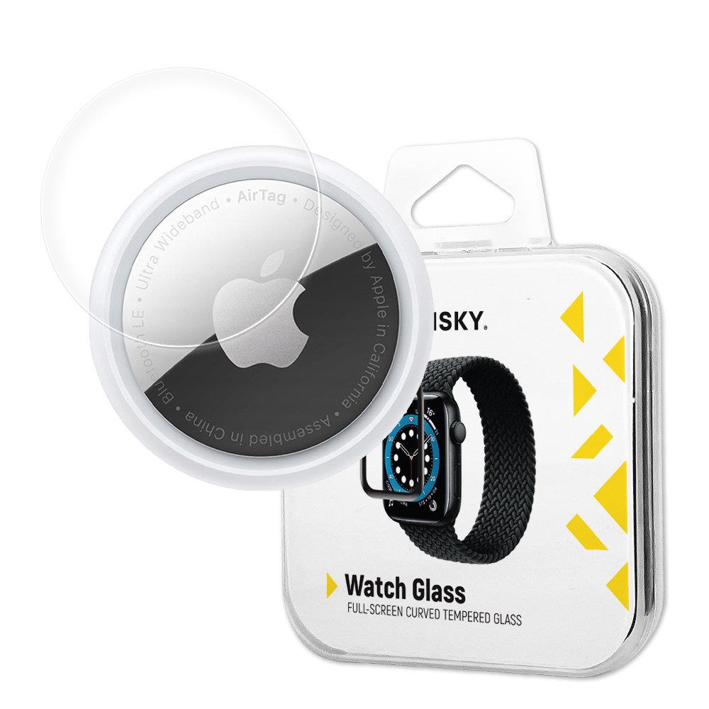 Wozinsky Watch Glass hübriid AirTag klaas must