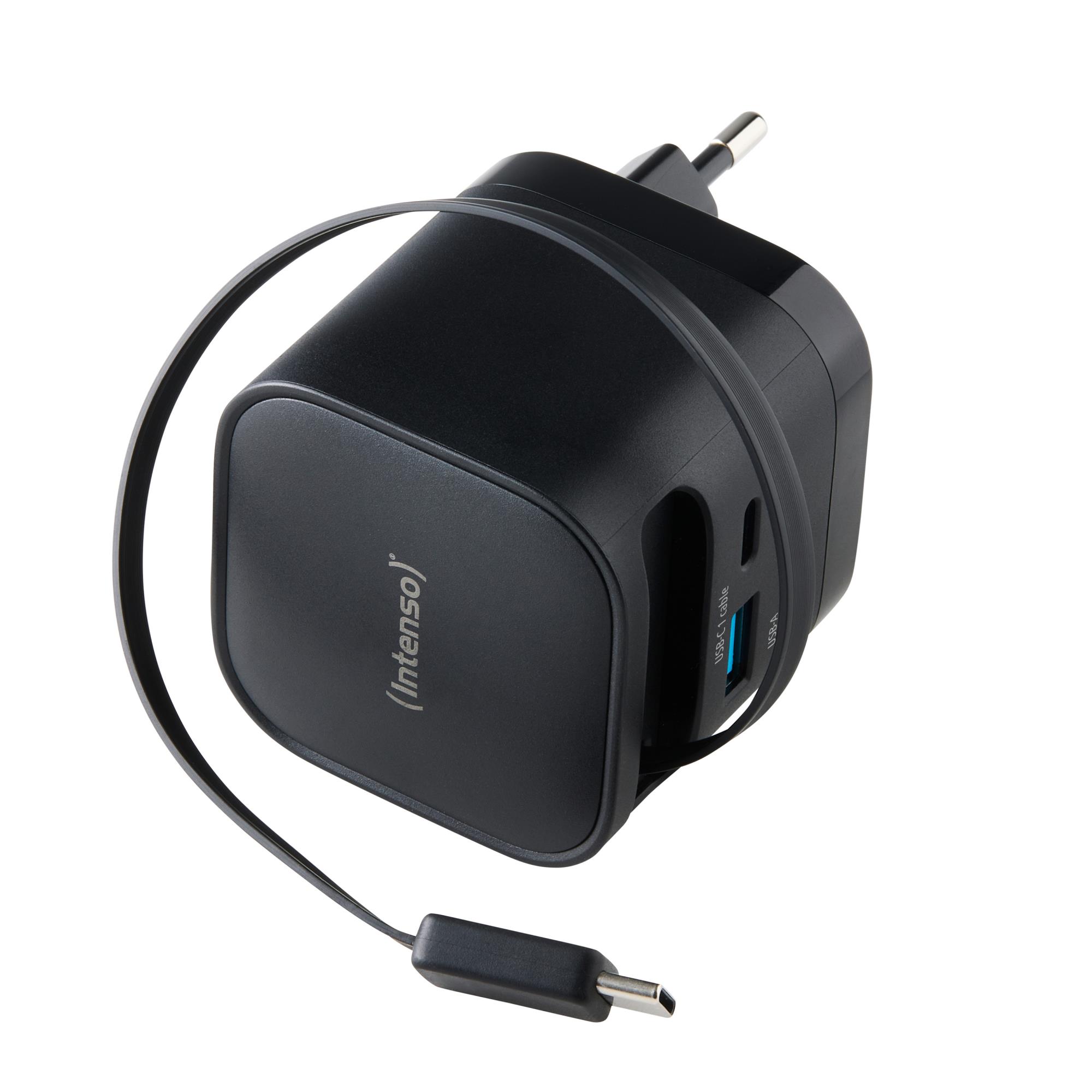 Intenso 7806520 toiteadapter 1xUSB-A 1xUSB-C must