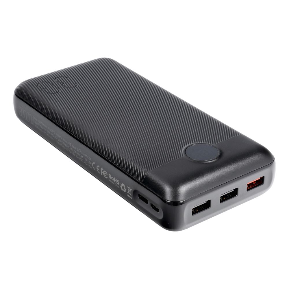 Powerbank Veger L30 (W3008PD) PD QC3.0 3A 20W 30000 mAh black