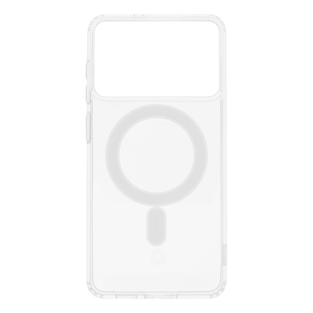 CLEAR MAG ÜMBRIS (MID) compatible with MagSafe jaoks SAMSUNG S26 Edge läbipaistev