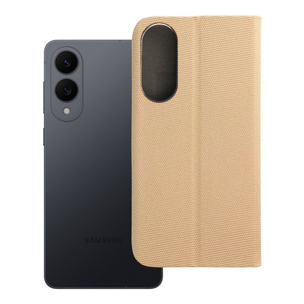 SENSITIVE Book case jaoks SAMSUNG S25 Edge kuldne