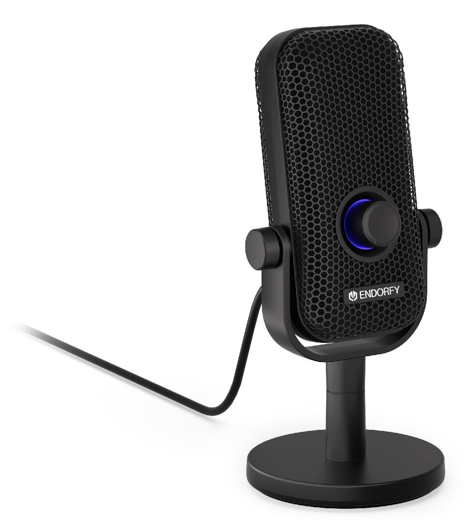 Endorfy Solum Voice S USB-C mikrofon, must