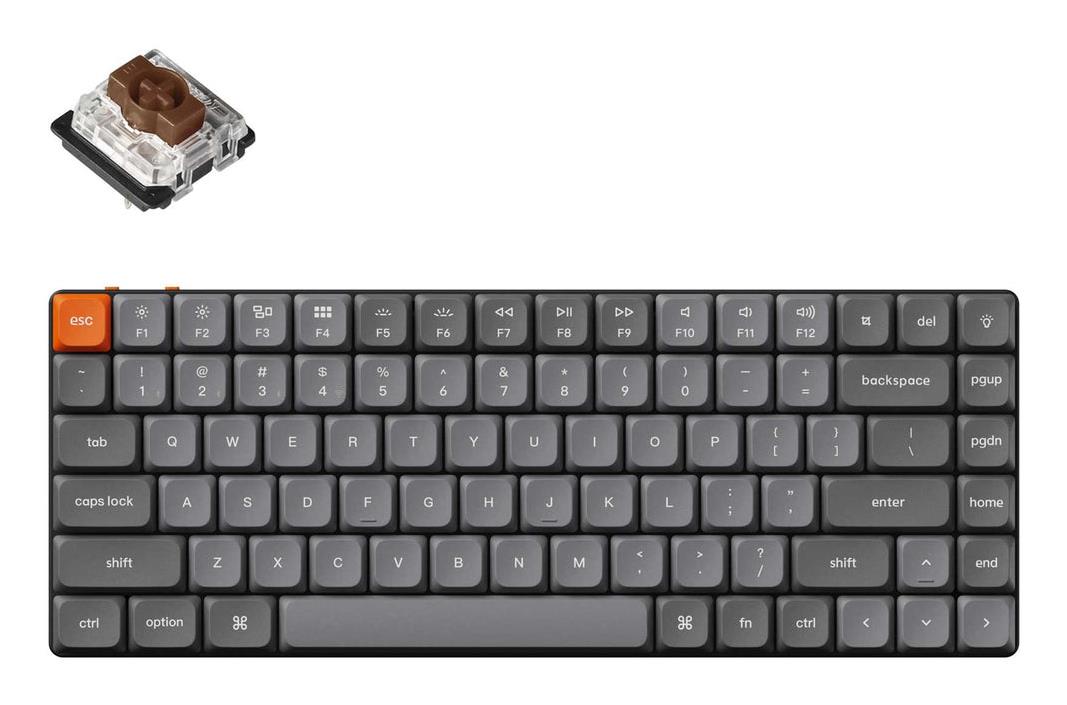 Juhtmevaba klaviatuur KEYCHRON K3 Max RGB must