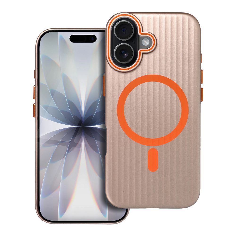 Ümbris SIMPLY compatible with MagSafe jaoks IPHONE 17 titanium desert