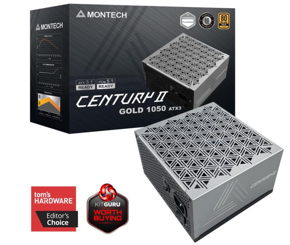Montech Century II 1050W ATX toiteplokk