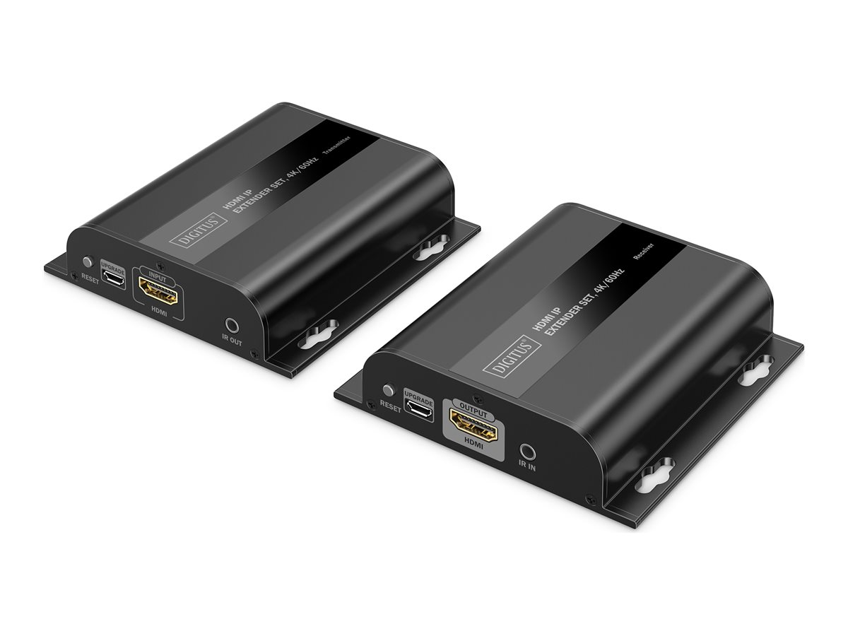 Digitus HDMI IP pikendaja komplekt 4K/60Hz 120m