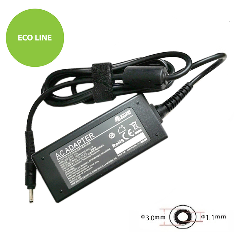 Sülearvuti toiteadapter ACER 45W: 19V, 2.37A
