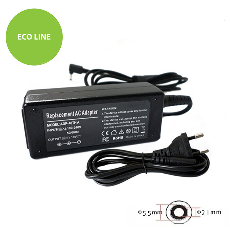 Sülearvuti toiteadapter ACER 45W: 19V, 2.37A