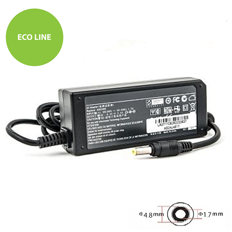 Sülearvuti toiteadapter ASUS 220V, 24W: 9.5V, 2.5A