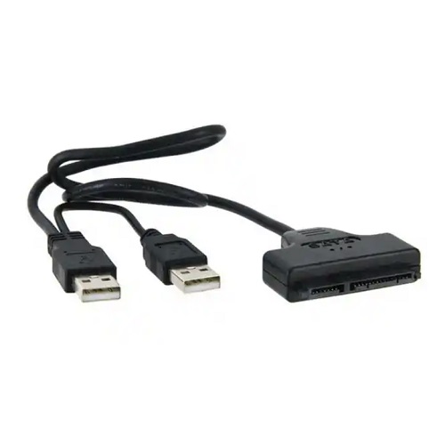 USB 2.0 Type-A kuni SATA 7+15Pin adapter