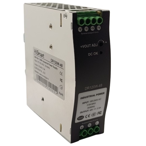 Toiteallikas 48V, 120W, DIN