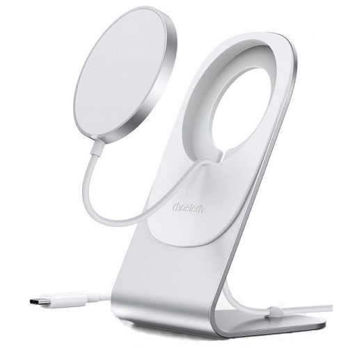 Magnetic Juhtmevaba laadija koos Alus CHOETECH, 15W, MagSafe