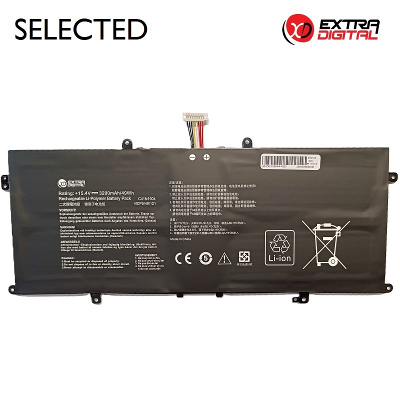 Notebook Aku ASUS C41N1904, 3200mAh, Extra Digital Selected