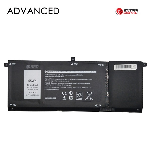 Sülearvuti aku Dell H5CKD, 3600mAh, Extra Digital Advanced