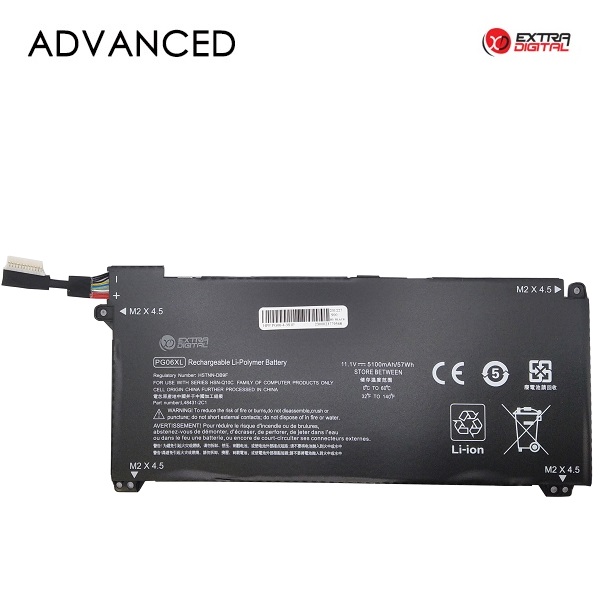 Notebook Aku HP PG06XL, 5100mAh, Extra Digital Advanced